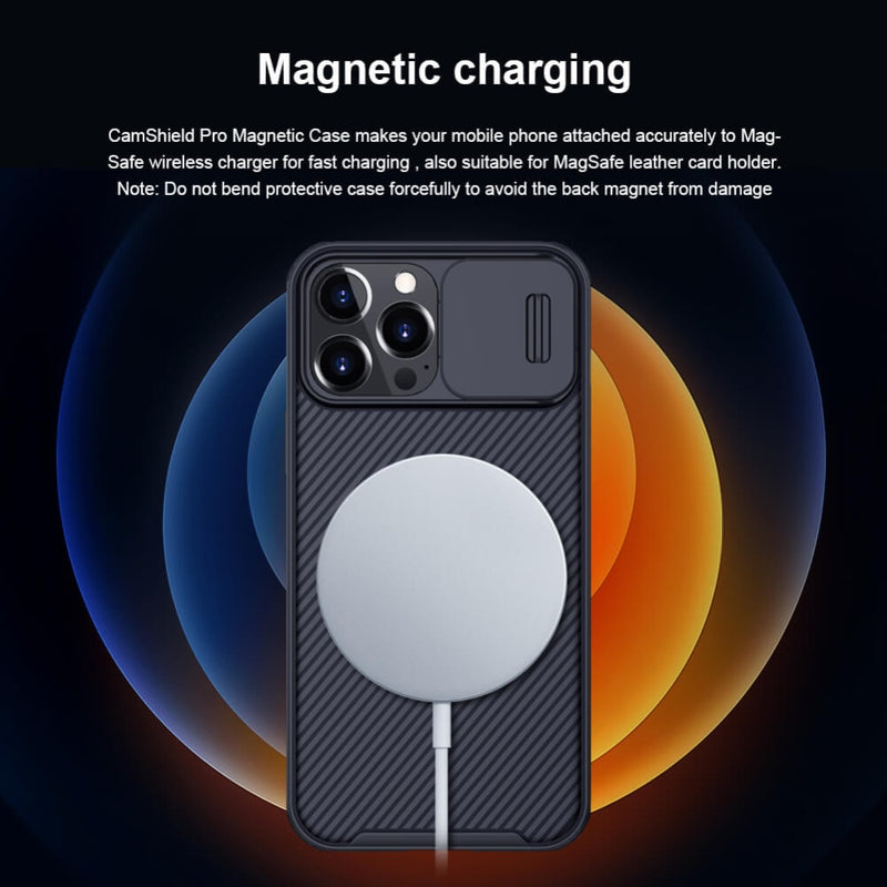 Load image into Gallery viewer, [Magsafe Compatible] Apple iPhone 13/Mini/Pro - Nillkin CamShield Pro Magnetic PC Phone Case
