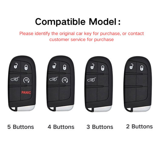 Jeep Premium Leather Protection Car Key Fob Case Cover for Grand Cherokee, Renegade, Compass, Commander, Cherokee - i-Station Mobile Phone & Electronic Device Repair and Accessories