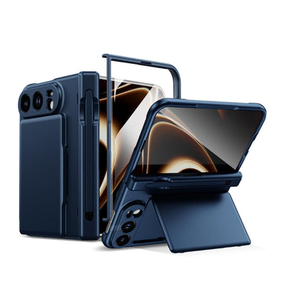 Apple iPhone Duo - Card Bag Holder Hinge Integrated Film Phone Case, with Pen - Polar Tech Australia