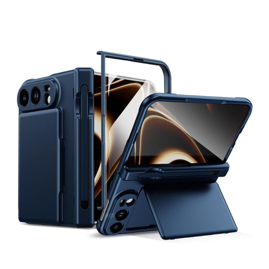Apple iPhone Duo - Card Bag Holder Hinge Integrated Film Phone Case, with Pen - Polar Tech Australia