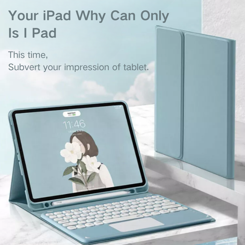 Load image into Gallery viewer, [Detachable] Samsung Galaxy Tab S10 FE Plus (2025) 13.1&quot; - Magnetic Touch Wireless Keyboard Case
