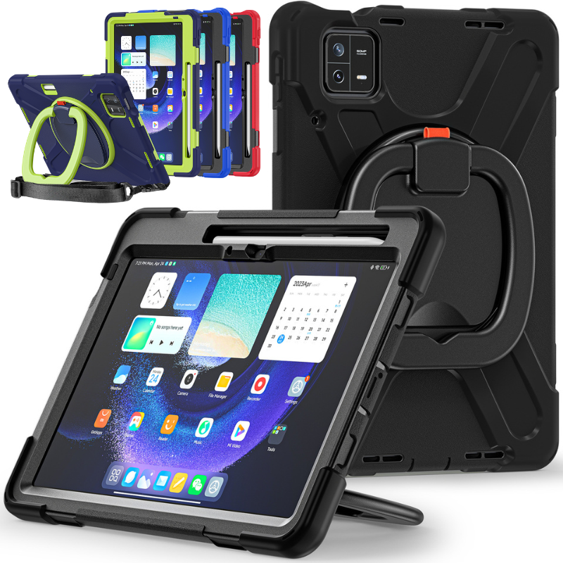 Load image into Gallery viewer, [Built-in Ring Bracket] Xiaomi Mi Pad 6/Pro 11’’ (2023) EVA Kid Friendly Heavy Duty Ring Holder Stand Case
