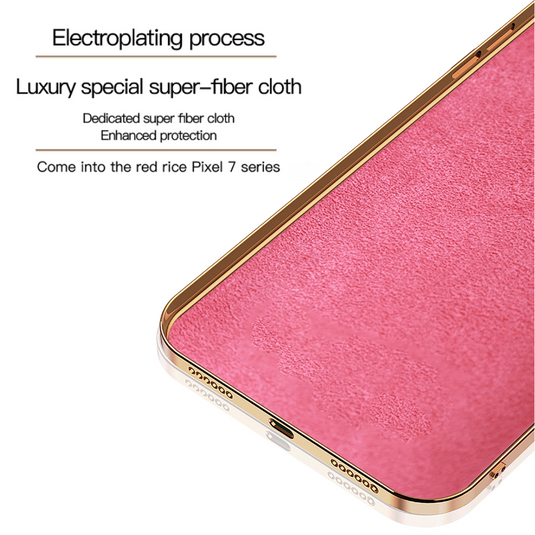 [Built-in Stand] Google Pixel 7/Pro Electric Plating Border Shockproof Essentials Series Case