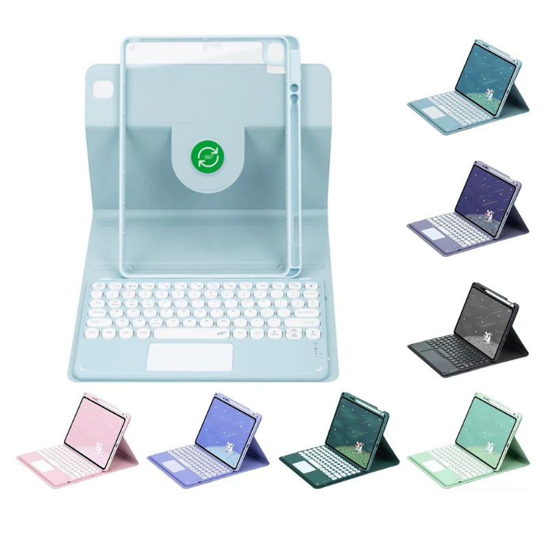 Load image into Gallery viewer, [Detachable] Apple iPad Pro 12.9-inch 3rd/4/5/6th Gen (2018/2020/2021/2022) Magnetic Touch Wireless Keyboard Case
