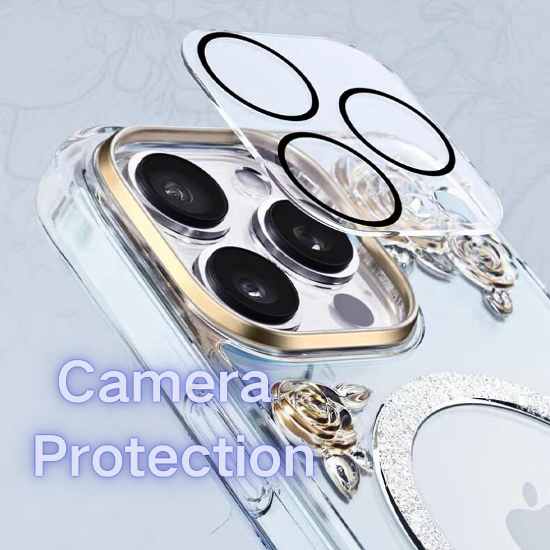 Load image into Gallery viewer, [Magsafe Compatible] Apple iPhone 15/Pro/Pro Max Ultra-thin Wireless Charging Anti-drop BlingBling Series Case
