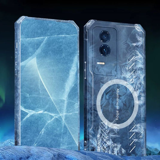 OPPO A5 Pro 5G - Full Body Graphene Heat Dissipation Car Magnetic Attraction Protective Case