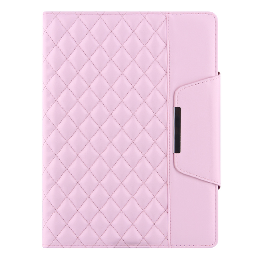 Apple iPad Pro 11-inch M4 (2024) Diamond-Patterned Leather Flip Cover Shockproof Case