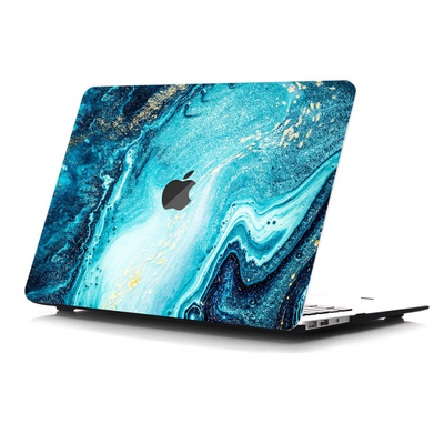 Apple MacBook Air 15" (A2941 & A3114 & A3241) - Hollow-Out Painted Shockproof Protective Case - i-Station Mobile Phone & Electronic Device Repair and Accessories