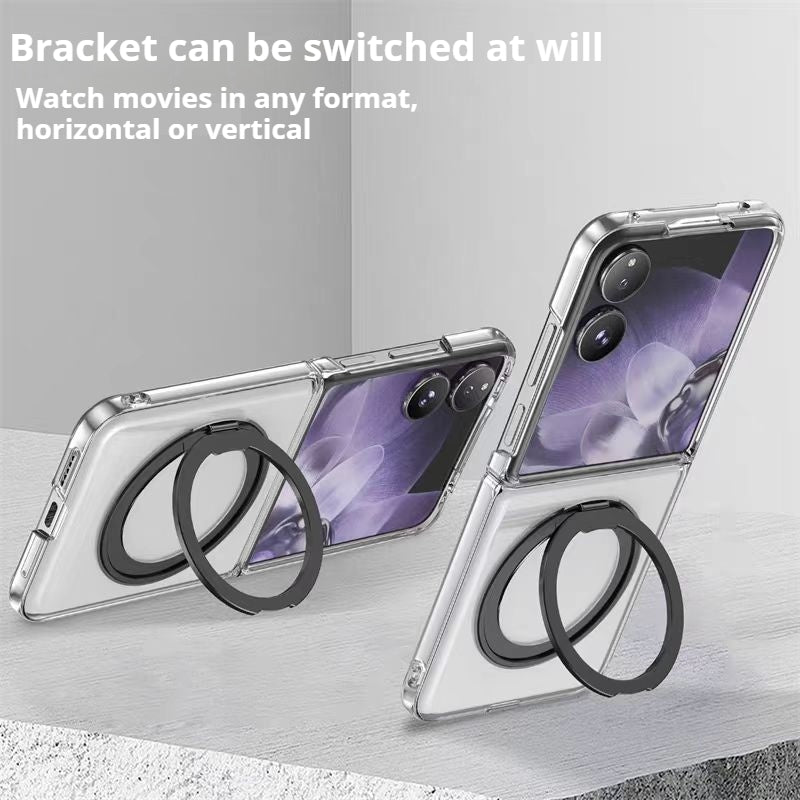 Load image into Gallery viewer, [Built-in Stand] Xiaomi Mix Flip High-Transparency Shockproof Folding PC Hard Essentials Series Case
