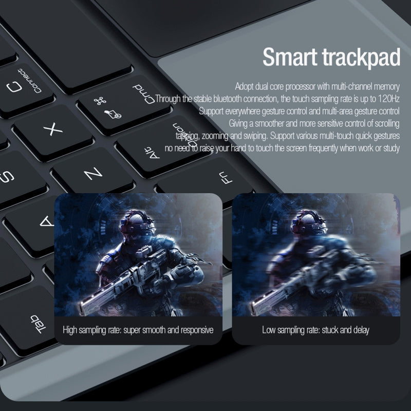 Load image into Gallery viewer, [With keyboard] Apple iPad Air 4/Air 5 10.9&quot; - Nillkin Bumper Combo Backlit Keyboard Case
