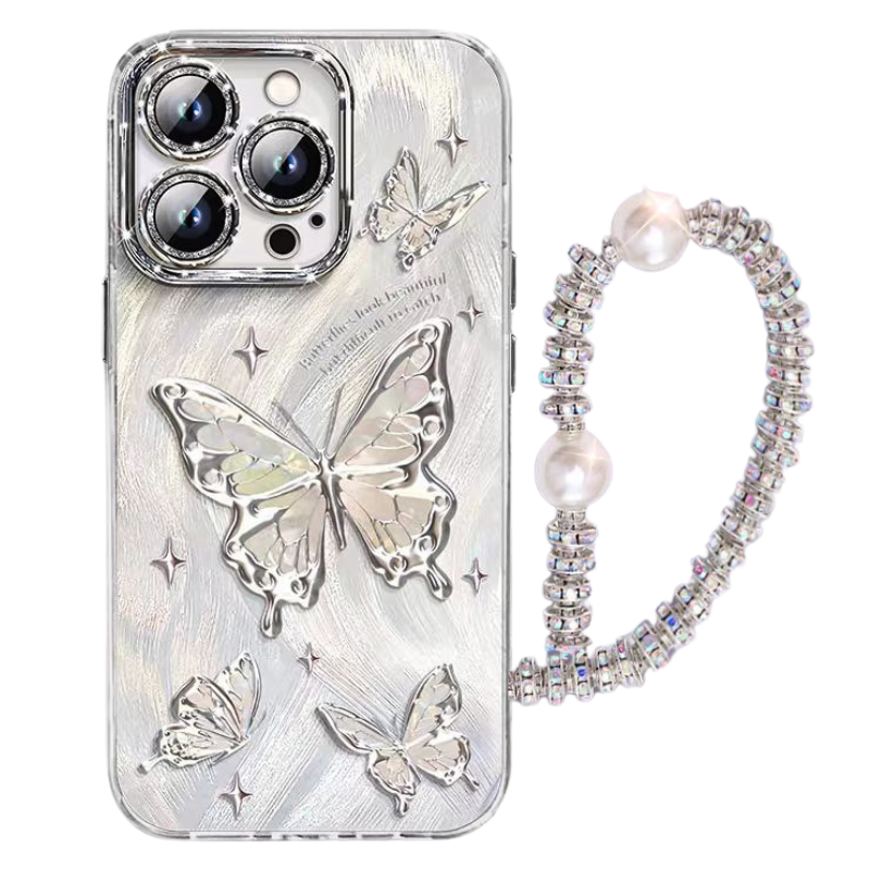 Load image into Gallery viewer, Apple iPhone 13/Pro/Pro Max Premium Butterfly Anti-drop BlingBling Series Case
