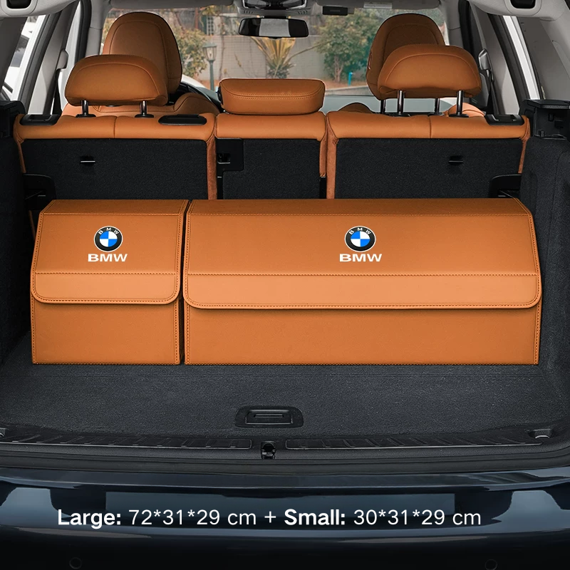 Load image into Gallery viewer, BMW Microfiber Leather Car Trunk Storage Box for X5L, X1, X3, X4, X6, X7, 1/3/5/6/7 Series, iX3, iX4, iX5 - i-Station Mobile Phone &amp; Electronic Device Repair and Accessories
