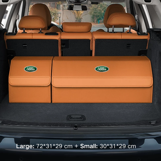 Land Rover Microfiber Leather Car Trunk Storage Box for Defender, Range Rover Sport, Evoque, Velar, Discovery 4/5, Freelander - i-Station Mobile Phone & Electronic Device Repair and Accessories