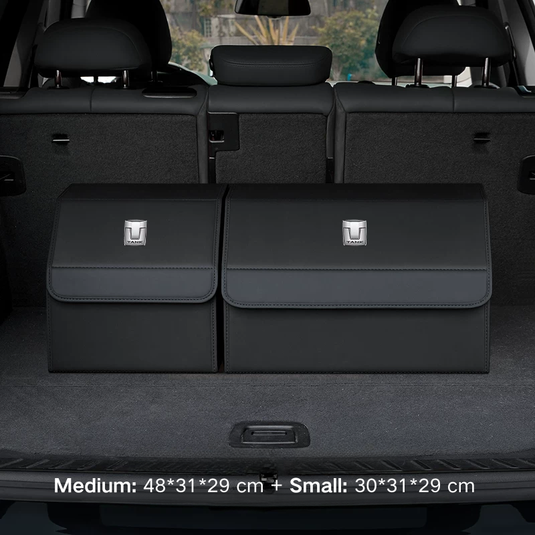 TANK Microfiber Leather Car Trunk Storage Box for 300, 400, 500, 700, 800