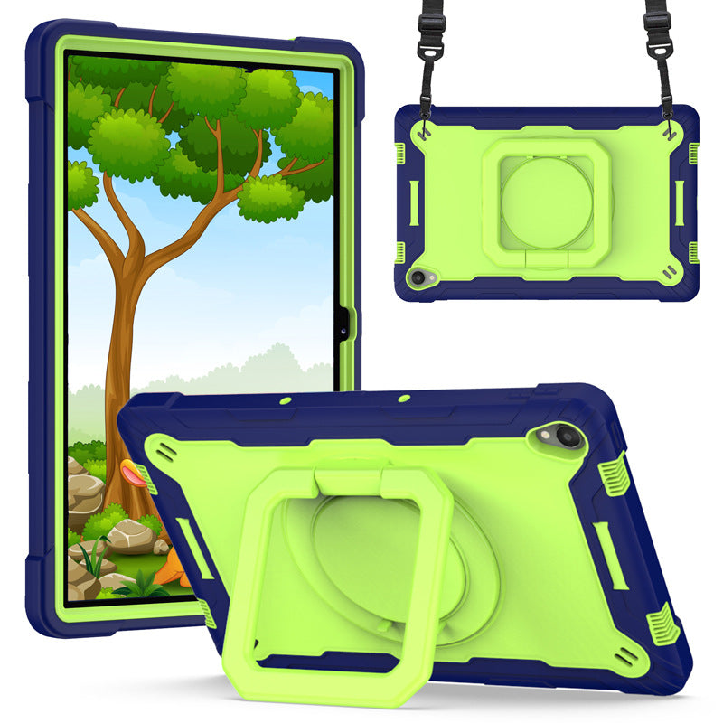 Load image into Gallery viewer, Lenovo Tab M10 Plus (3rd Gen) 10.6&quot; inch 2022 - 360 Rotation Heavy Duty Kid Friendly Ring Handle Case - i-Station Mobile Phone &amp; Electronic Device Repair and Accessories
