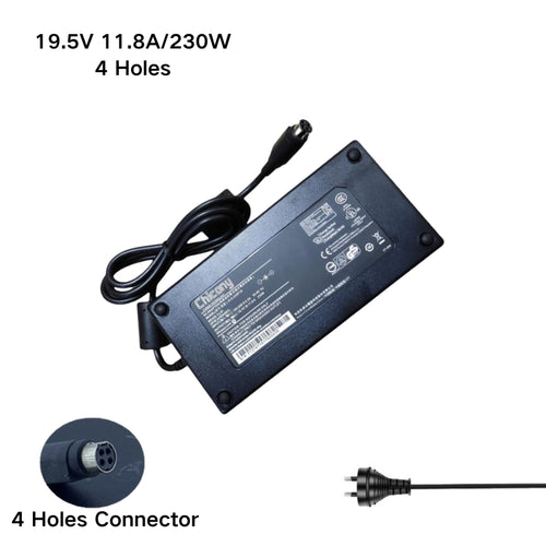 [19.5V-11.8A/230W][4-Holes] MSI GT73EVR GT73VR GT75VR 7RD 7RE Titan A230A003L A12-230P1A Gaming Laptop AC Power Supply Adapter Charger - i-Station Mobile Phone & Electronic Device Repair and Accessories