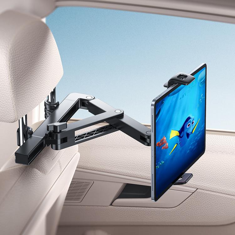 Load image into Gallery viewer, JOYROOM Metal Foldable &amp; Extendable Car Headrest Holder for Phone &amp; Tablet - i-Station Mobile Phone &amp; Electronic Device Repair and Accessories
