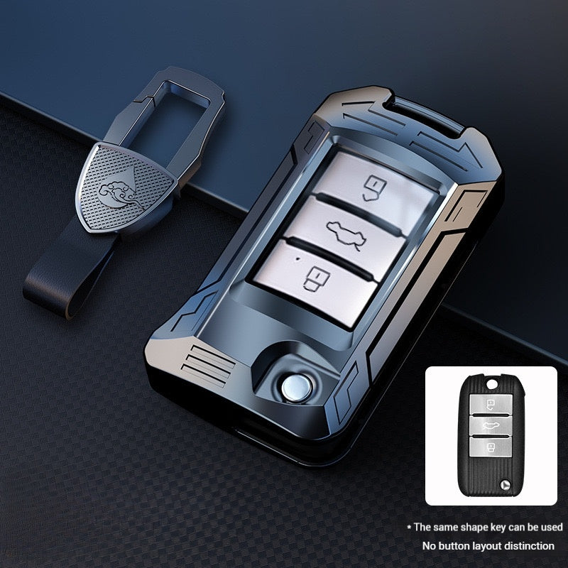 Load image into Gallery viewer, Roewe Mecha Series Zinc Alloy Car Key Fob Case Cover For  RX3, RX5, RX5 Plus, RX5 Max, ERX5, D7, iMAX8, i6, Ei6

