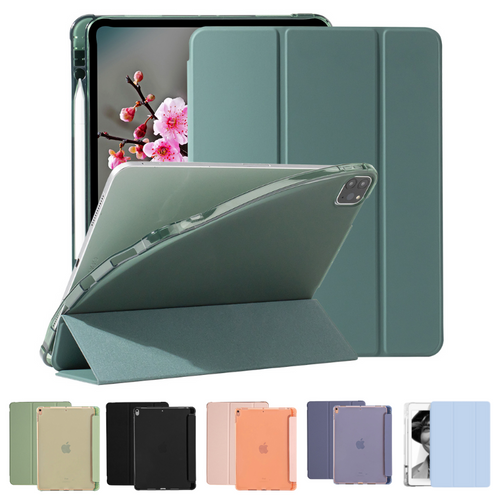 Apple iPad Mini 6 8.3'' 6th Gen (2021) Translucent FlipCover Case With Pen Slot