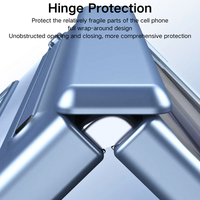 [With Stand] Samsung Galaxy Z Fold 6 SM-F956 Hinge Folding Full Protection Tempered Glass Essentials Series Case - i-Station Mobile Phone & Electronic Device Repair and Accessories