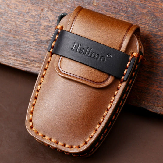 Toyota Handcrafted Genuine Leather Car Key Protective Case For Camry, C-HR, Corolla, RAV4, Avalon, Land Cruiser, Prado, Prius