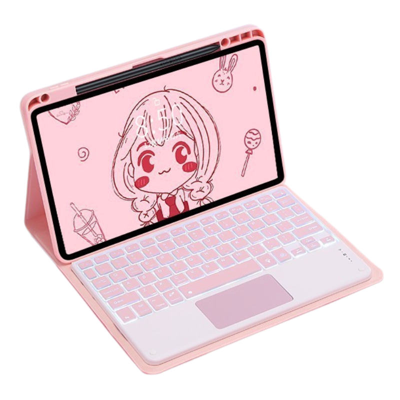 Load image into Gallery viewer, [Detachable] Infinix Xpad 11&quot; 2024 (X1101) Touchpad Wireless Bluetooth Keyboard Case With Pen Slot - i-Station Mobile Phone &amp; Electronic Device Repair and Accessories
