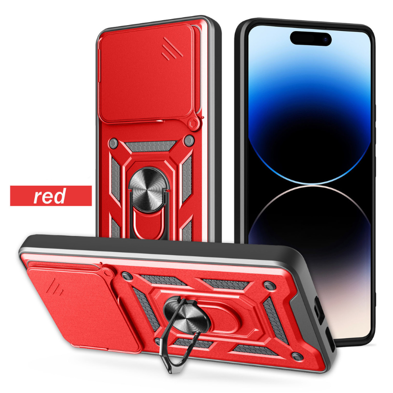 Load image into Gallery viewer, [Built-in Metal Kickstand][With Lens Cover] Nothing CMF Phone 1 Full-Cover Shockproof Protective Case
