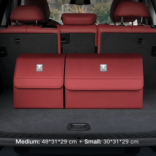 TANK Microfiber Leather Car Trunk Storage Box for 300, 400, 500, 700, 800
