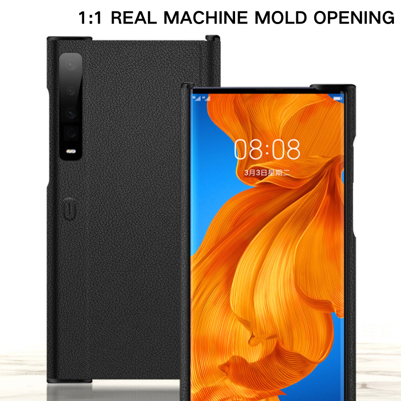 Load image into Gallery viewer, Huawei Mate X/XS Minimalist Folding Bracket Protective Genuine Leather Series Case
