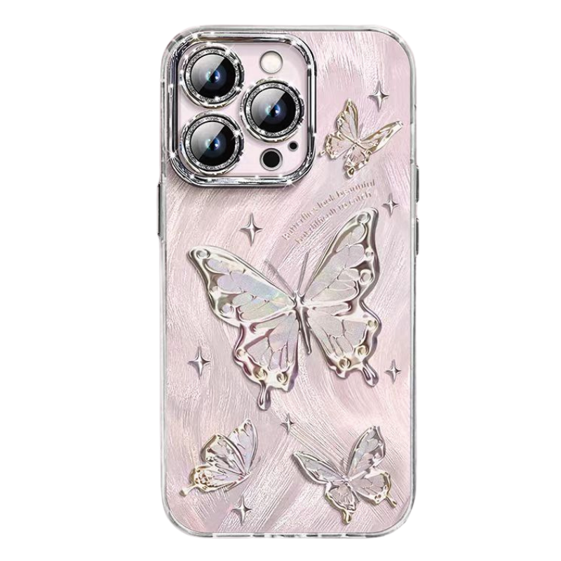 Load image into Gallery viewer, Apple iPhone 13/Pro/Pro Max Premium Butterfly Anti-drop BlingBling Series Case
