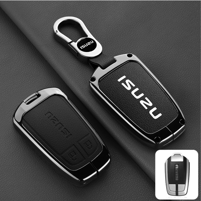 Load image into Gallery viewer, Isuzu Aluminum Alloy Shockproof Car Key Case Cover for D-Max, MU-X, Lingtuo, Ruimai
