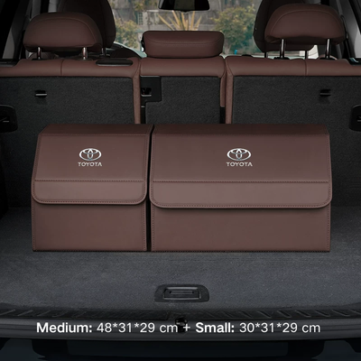 Toyota Microfiber Leather Car Trunk Storage Box for Highlander, Camry, Avalon, RAV4, Venza, Corolla, Prado, Land Cruiser - i-Station Mobile Phone & Electronic Device Repair and Accessories