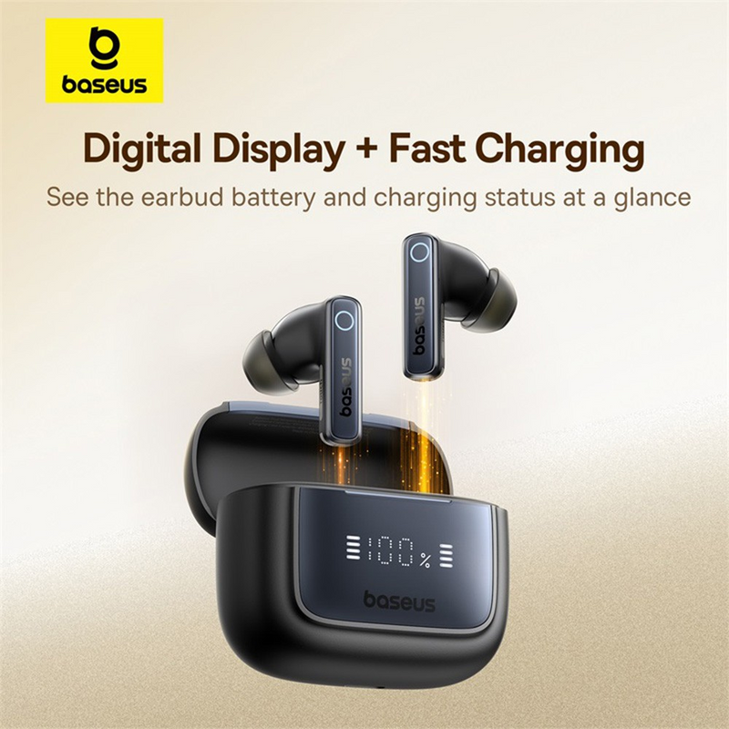 Load image into Gallery viewer, Baseus Bowie 35 True Wireless Earphones-Cosmic Black (A00073800123-00)
