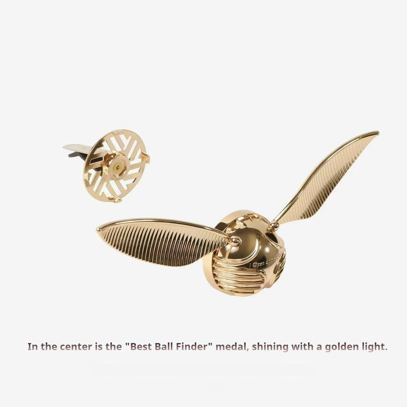 Load image into Gallery viewer, BEAST Golden Snitch Car Air Vent Ornament with Solid Fragrance for Christmas, Birthdays, and Holidays Gift
