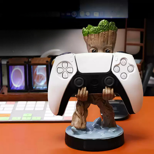 Creative Anime Figure as a Versatile Game Controller Stand for PS5, Switch, and Other Consoles