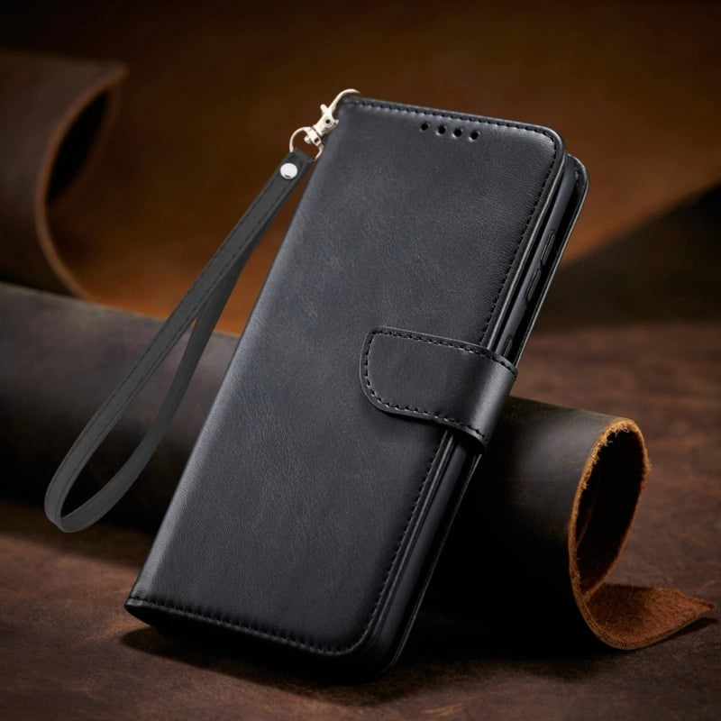 Load image into Gallery viewer, [With Card Slot] OPPO Reno11 / Pro - Leather Material Flip Cover Shockproof Phone Case
