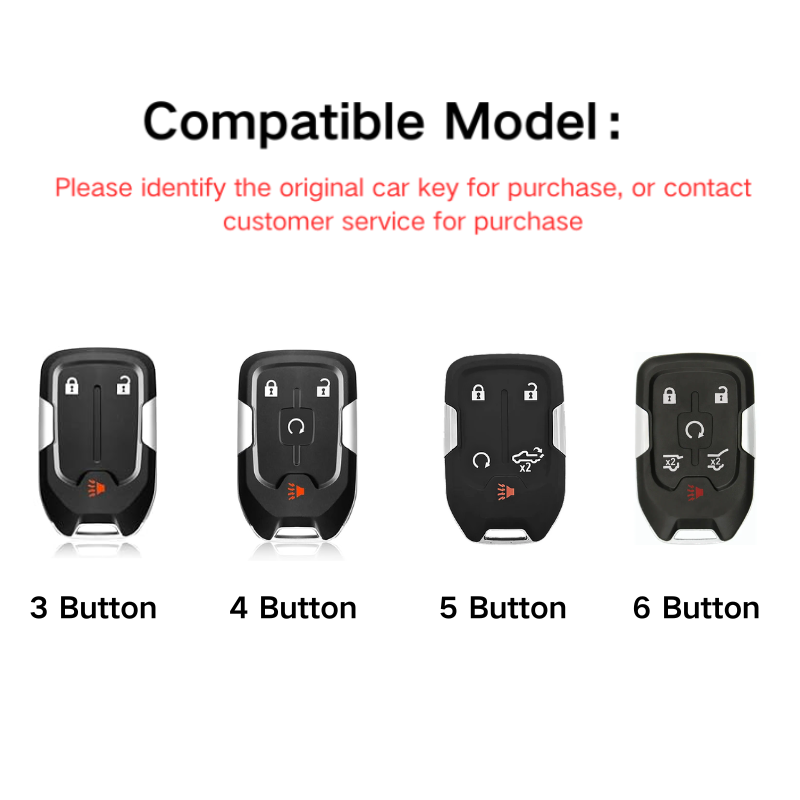 Load image into Gallery viewer, Chevrolet Stylish Zinc Alloy Key Fob Case for Suburban, Tahoe, Silverado, Colorado, Blazer, Equinox, Traverse
