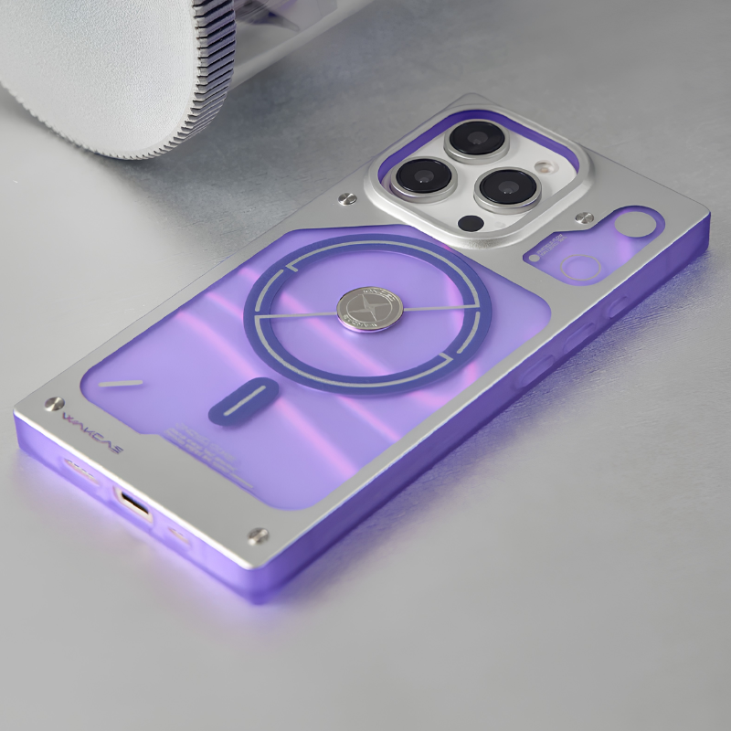 Load image into Gallery viewer, Apple iPhone 17 WAKCAS Square Electroplated Magnetic Stylish Protective Case
