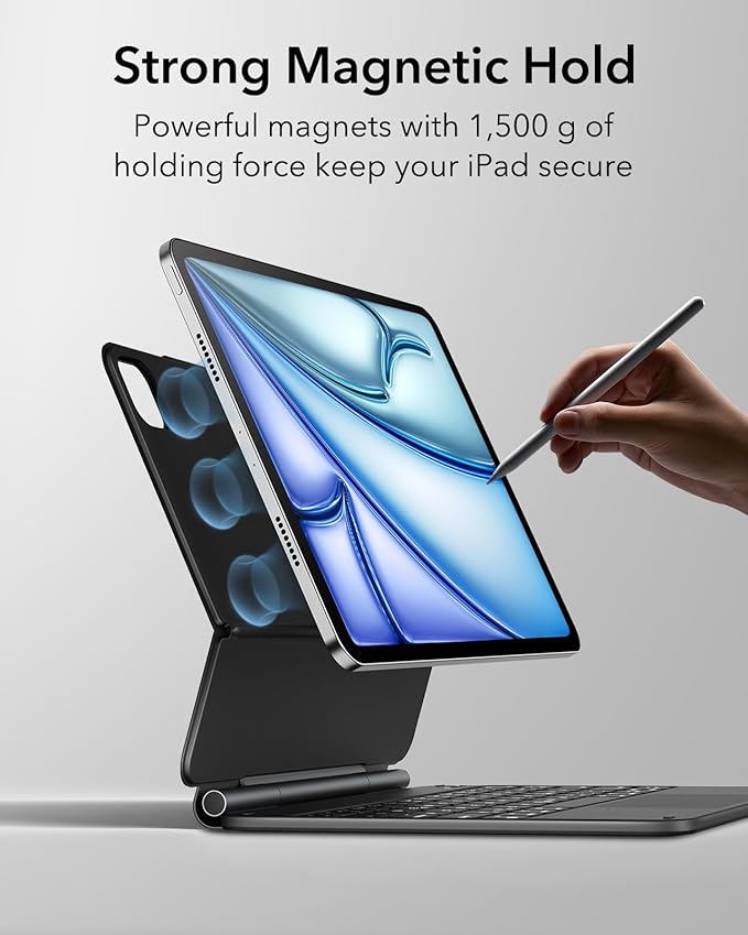 Load image into Gallery viewer, [Magic Keybord] Apple iPad Pro 11&quot; (2018/2020/2021/2022) - Easy-Set Floating Cantilever Stand Precision Multi-Touch Trackpad Smart Wireless Keyboard Case With Backlit Keys
