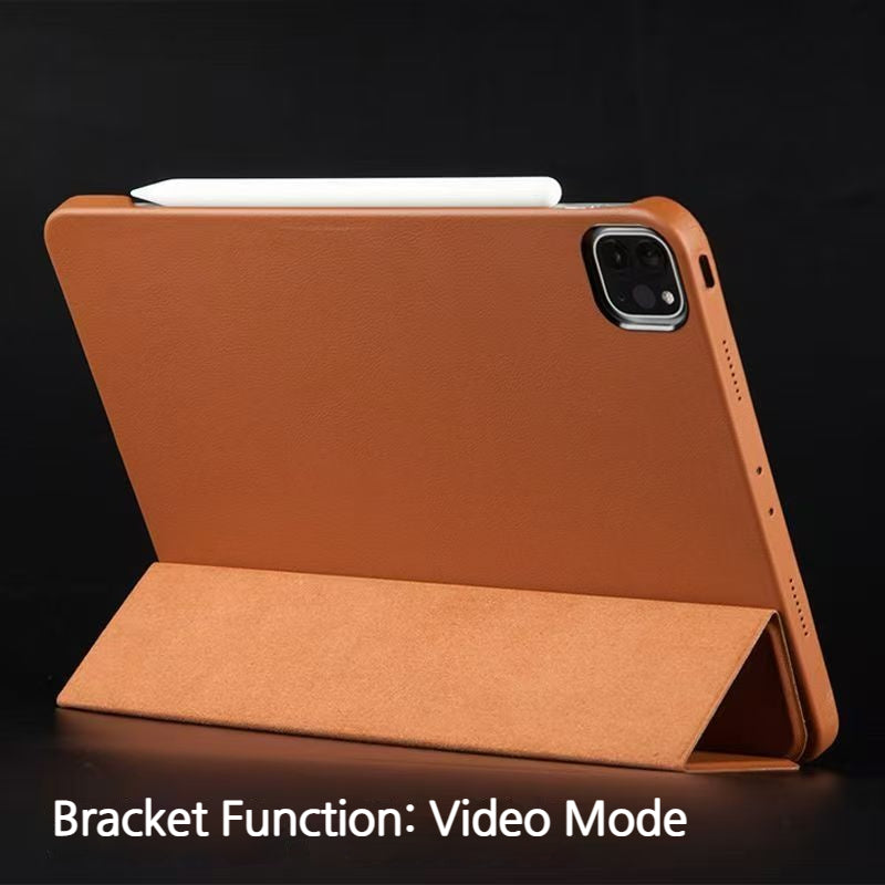 Load image into Gallery viewer, Apple iPad Pro 12.9-inch 3rd/4/5/6th Gen (2018/2020/2021/2022) Genuine Leather Full-protection Shockproof Case - i-Station Mobile Phone &amp; Electronic Device Repair and Accessories
