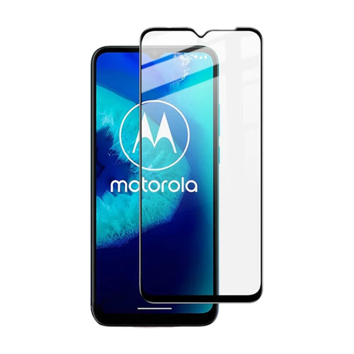 [Full Covered] Motorola Moto G8 Power Lite - 9H Hardness HD Tempered Glass Screen Protector