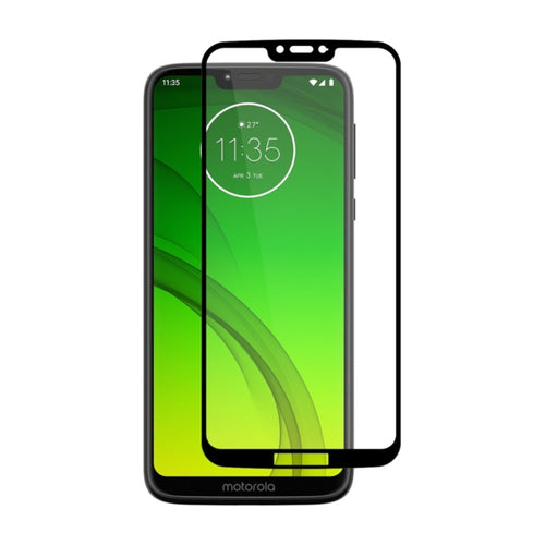 [9D Full Covered] Motorola Moto G7 Power - Tempered Glass Screen Protector