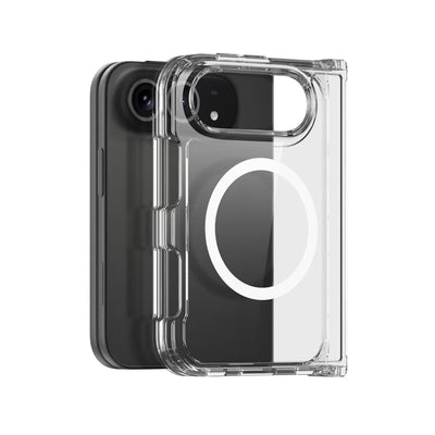Apple iPhone Duo - Crystal Clear Magnetic Folding Phone Case - Polar Tech Australia