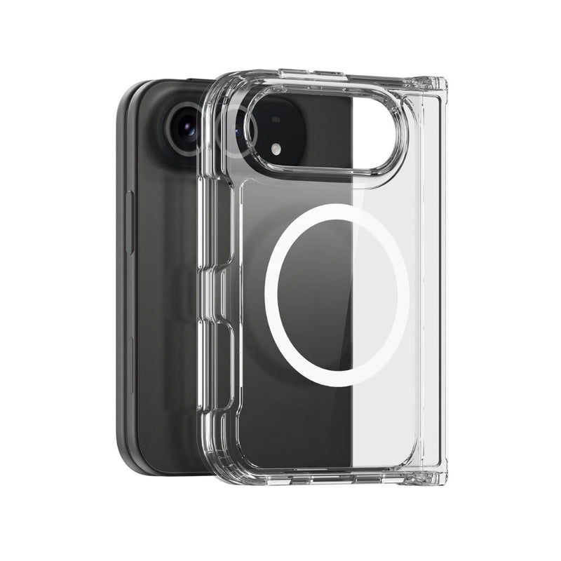 Load image into Gallery viewer, Apple iPhone Duo - Crystal Clear Magnetic Folding Phone Case - Polar Tech Australia
