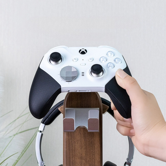 Wooden Headphone Stand, Switch Game Controller, Xbox Solid Wood Storage Rack