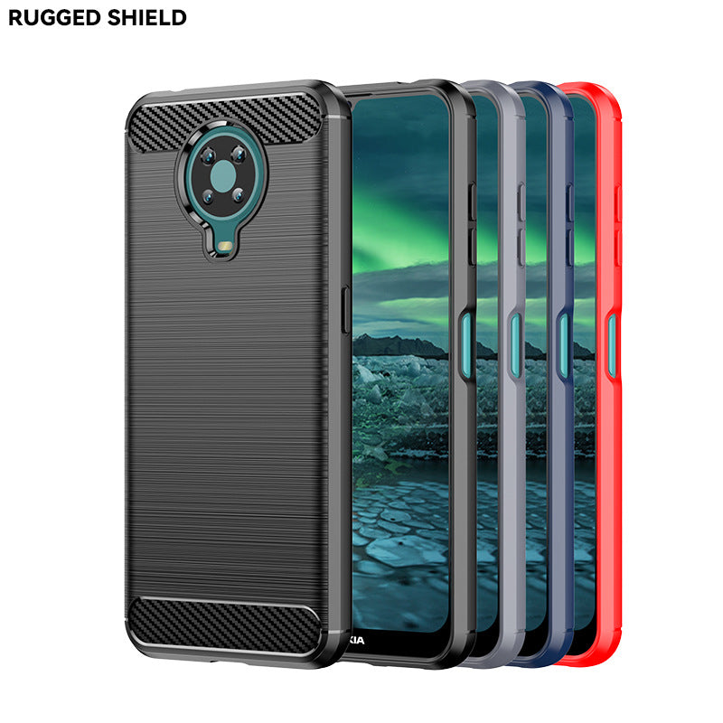 Load image into Gallery viewer, Nokia 6/6.1/6.1 Plus (X6)/6.2/6.3/6.4 - Shield Shockproof Rugged Heavy Duty Case With 2PC 9H Tempered Glass Screen Protector
