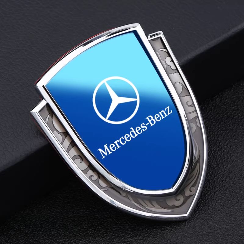 Load image into Gallery viewer, Mercedes-Benz 3D Metal Mirror Car Badge Sticker For A-Class/C-Class/E-Class/GLC/GLB/GLA - i-Station Mobile Phone &amp; Electronic Device Repair and Accessories
