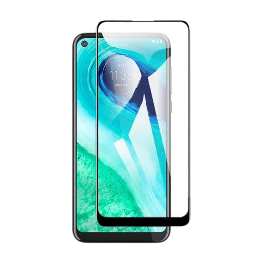 [9D Full Covered] Motorola Moto G8 - Tempered Glass Screen Protector