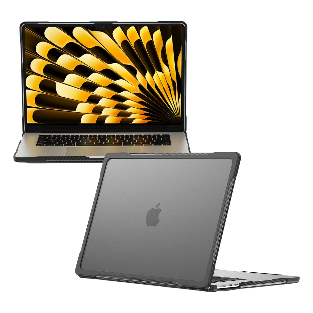 MacBook Pro 13" (A1706 & A1708 & A1988 & A1989 & A2159) - Full Coverage Matte Transparent Shockproof Protective Case - i-Station Mobile Phone & Electronic Device Repair and Accessories