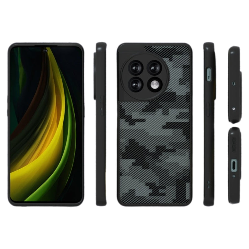 Load image into Gallery viewer, OnePlus 11 - Transparent Camouflage Shockproof Protective Case
